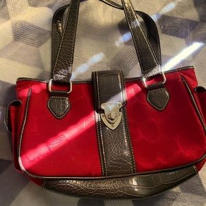 Chaps Newbury Street Red Handbag